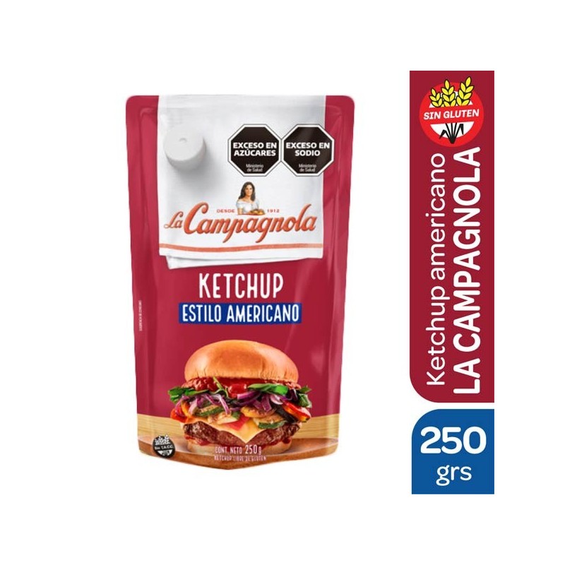 LC KETCHUP AMERICANO x250g.