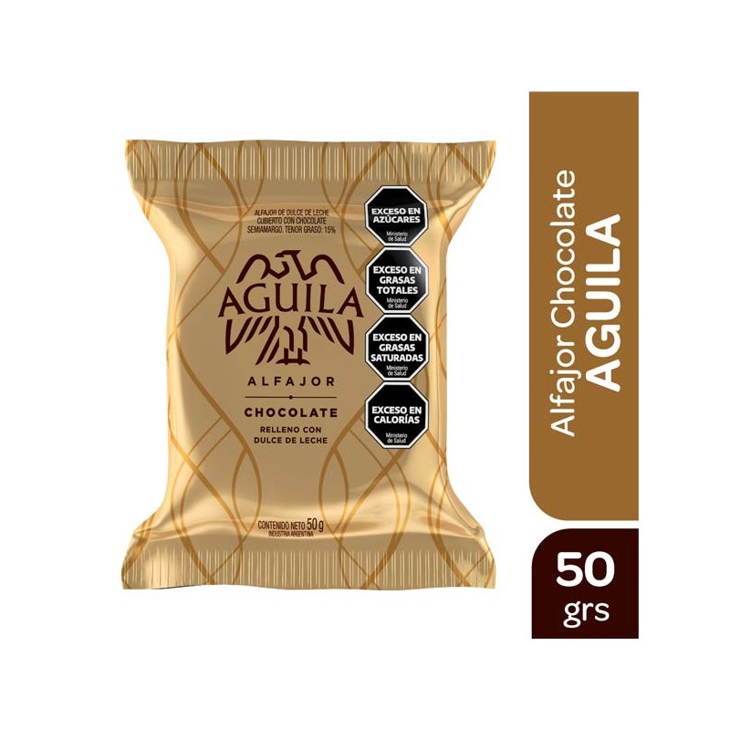 ALFAJOR AGUILA DORADO x50g.