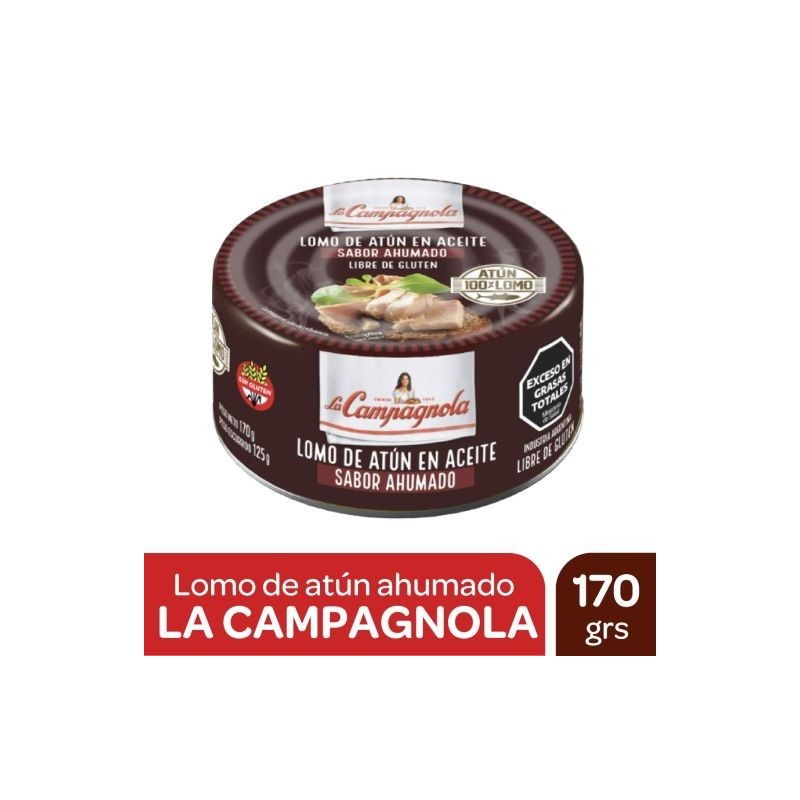 LC ATUN AHUMADO x170g.