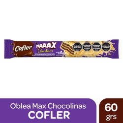OBLEA MAX CHOCOLINA x60g.