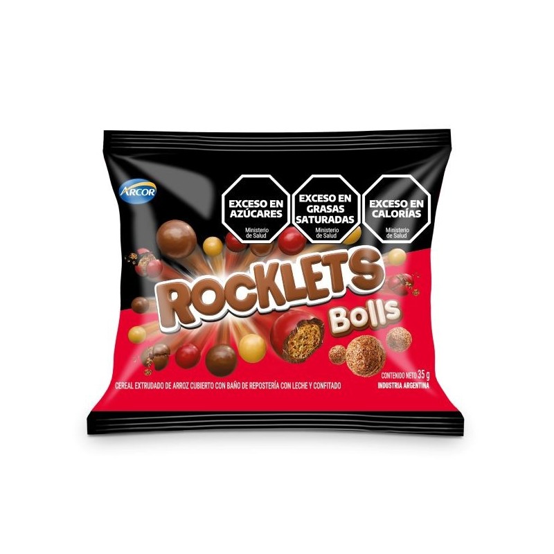 ROCKLETS BOLLS CEREAL x35g.