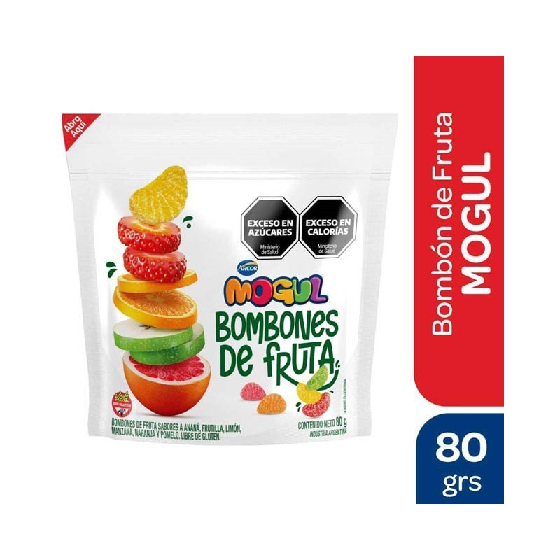 BOMBON DE FRUTA x80g.