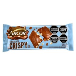 CHOC. ARCOR CRISPY x80g.