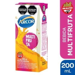 JUGO TETRA ARCOR MULTIF x200cc.