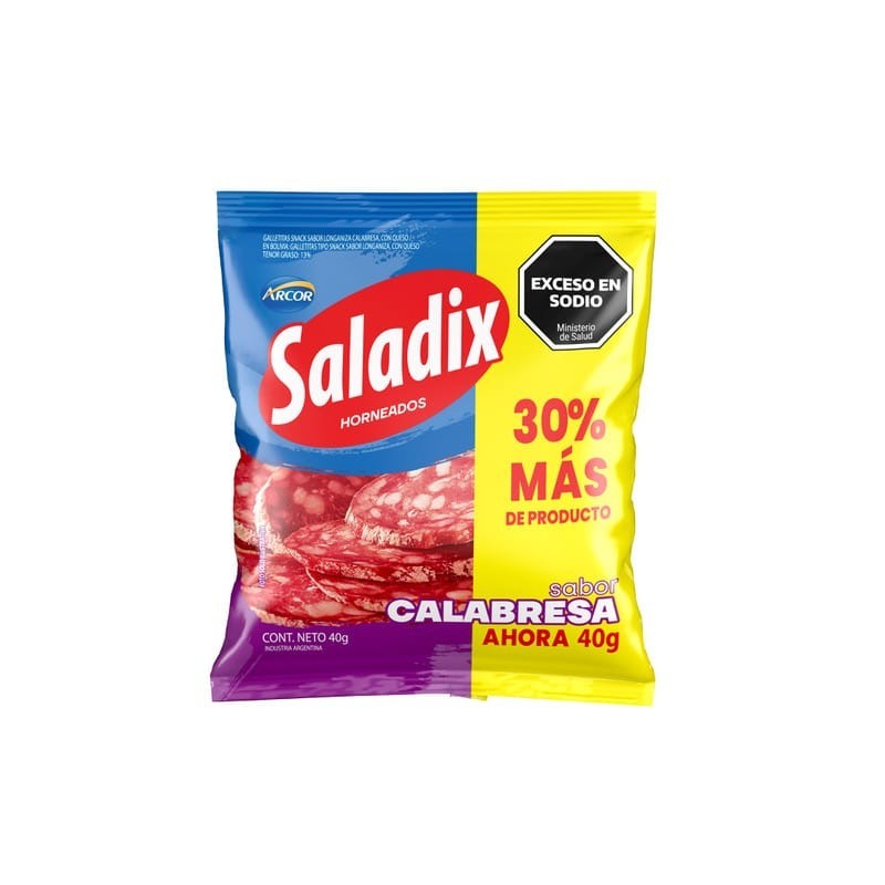 SALADIX TIRA CALAB 6u.x40Gr.