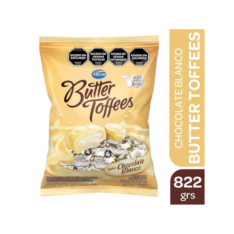 BUTTER TOFF CHOC BLANCO x 822gr