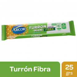 TURRON ARCOR FIBRA x50u