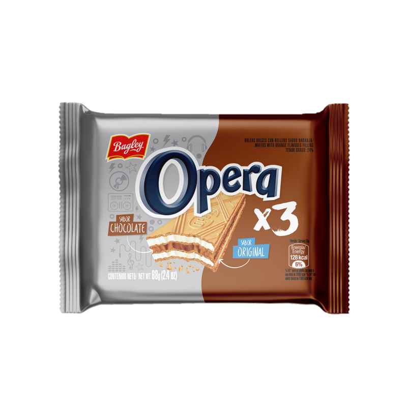 OPERA X3 CHOCOLATE x68g