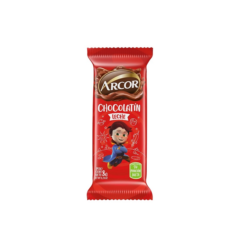 CHOCOLATIN LEC. ARCOR 20x8g