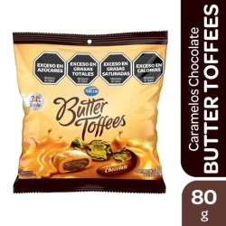 B.TOFFEES CHOC x80g.