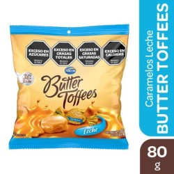 B.TOFFEES LECHE x80g.