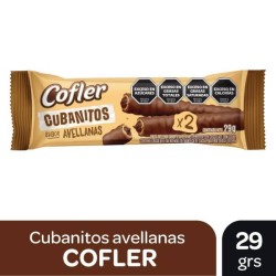 CUBANITOS AVELLANAS x16u.