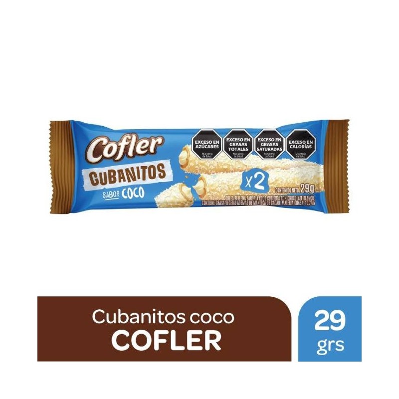 CUBANITOS COCO x16u.
