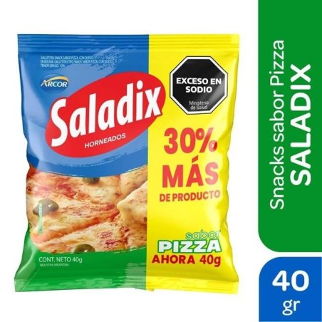 SALADIX PIZZA TIRA 6u x 40g.