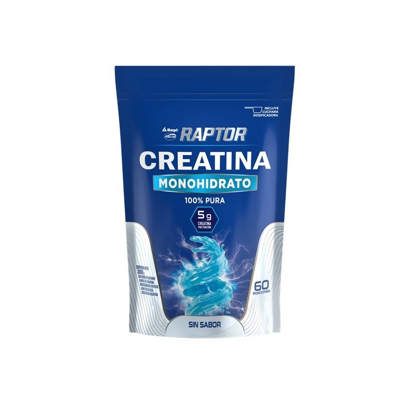 CREATINA SIN SABOR x300g.