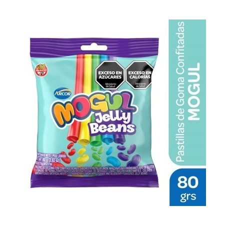 CAR. MOGUL JELLY BEANS x80g.