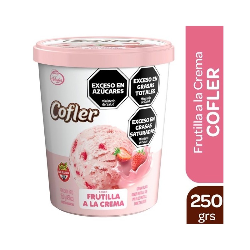 HEL. GELATO FRUTILLA x250g.