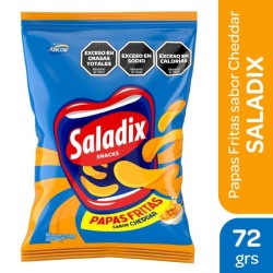 PAPA FRITA CHEDDAR x72g.