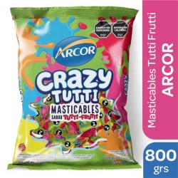 MASTICABLES CRAZY  x 800gr