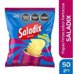 SALADIX PAPAS BARBACOA x50g.