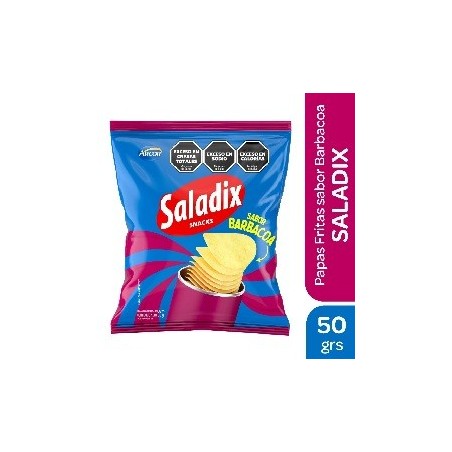 SALADIX PAPAS BARBACOA x50g.