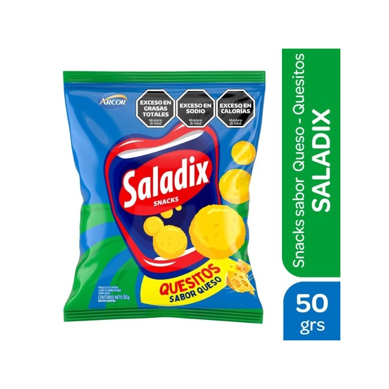 SALADIX QUESITOS x50g.