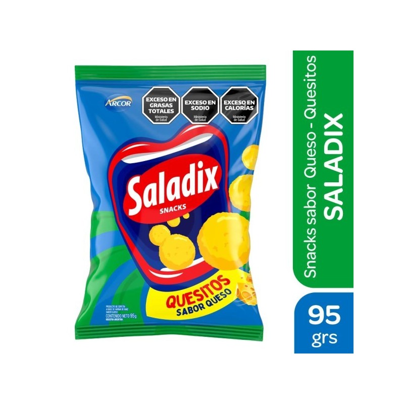 SALADIX QUESITOS x95g.