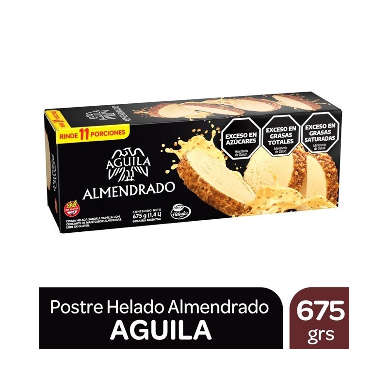 HEL. POSTRE AGUI/ALMEND.x675g.