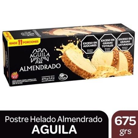 HEL. POSTRE AGUI/ALMEND.x675g.