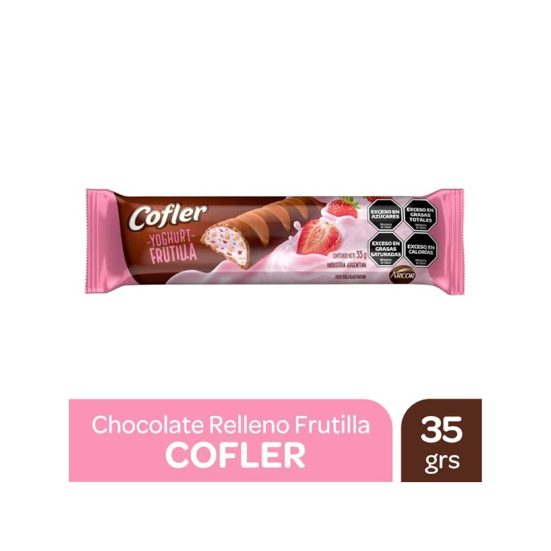 COFLER YOGURT FRUTILLA x 35g