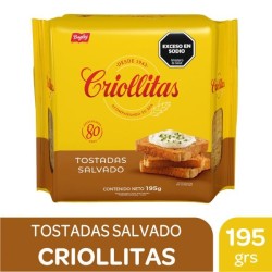 CRIOLLITAS TOST.SALVADO x195g