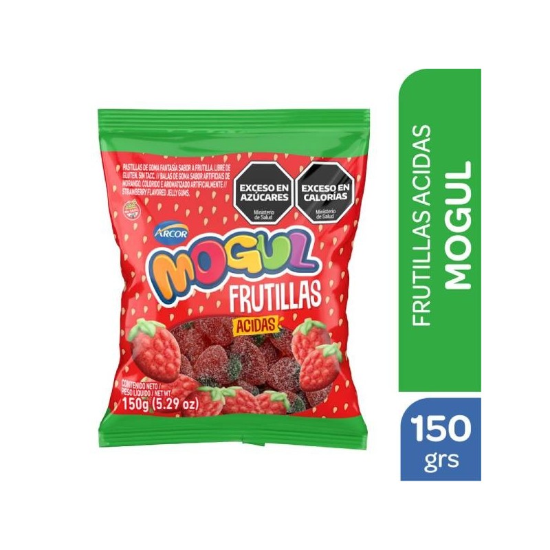 MOGUL FRUTILLAS ACIDAS x150g