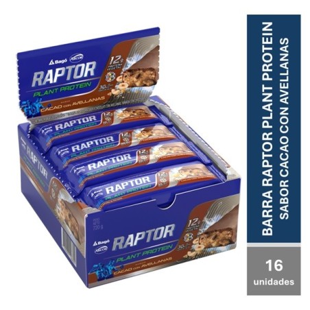 BARRA RAPTOR CACAO x45g