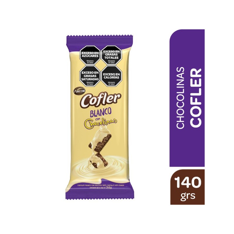 COFLER CHOCOLINA  BCO x 140gr