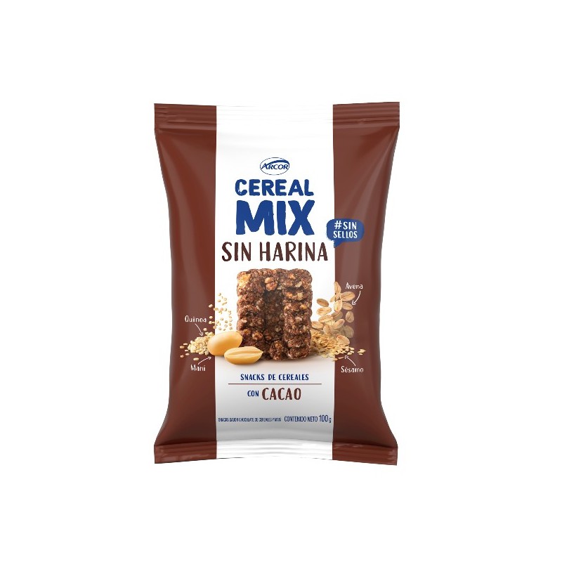 CEREAL MIX SNACK CACAO x100g
