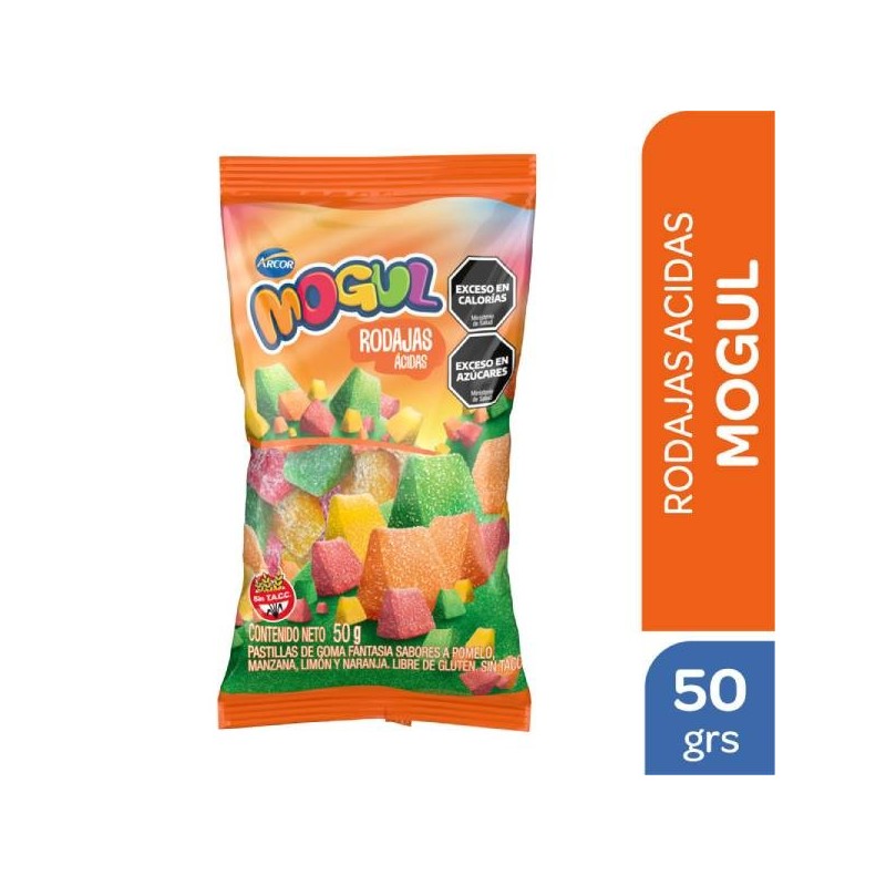 MOGUL RODAJAS ACIDAS 10x50g