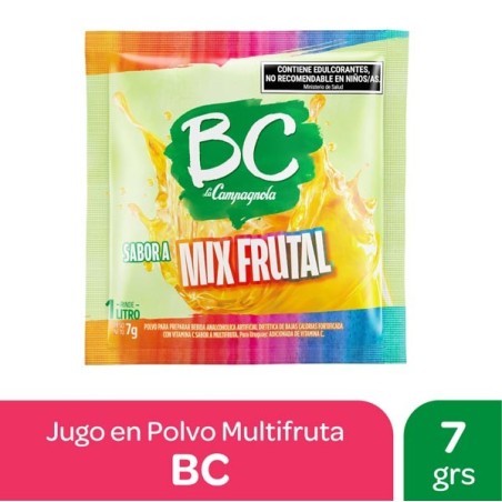 POLVO BC MULTIFRUTA x18u.