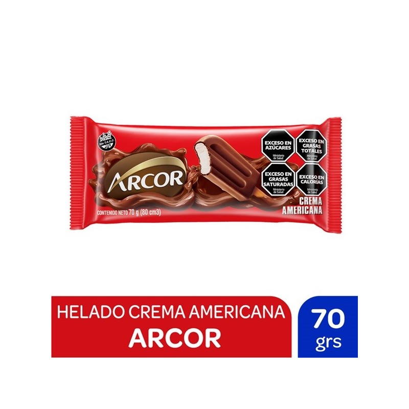 HEL. ARCOR CREMA AMERICANA x20u