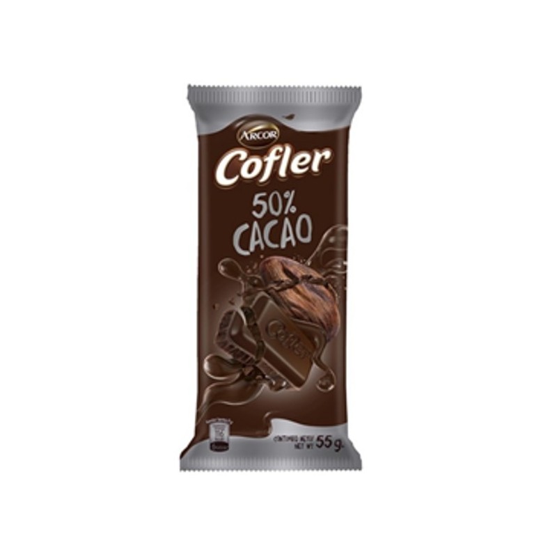 COFLER 50% CACAO x55G