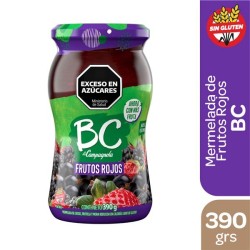 BC MERMELADA FRUT/ROJ x390gr