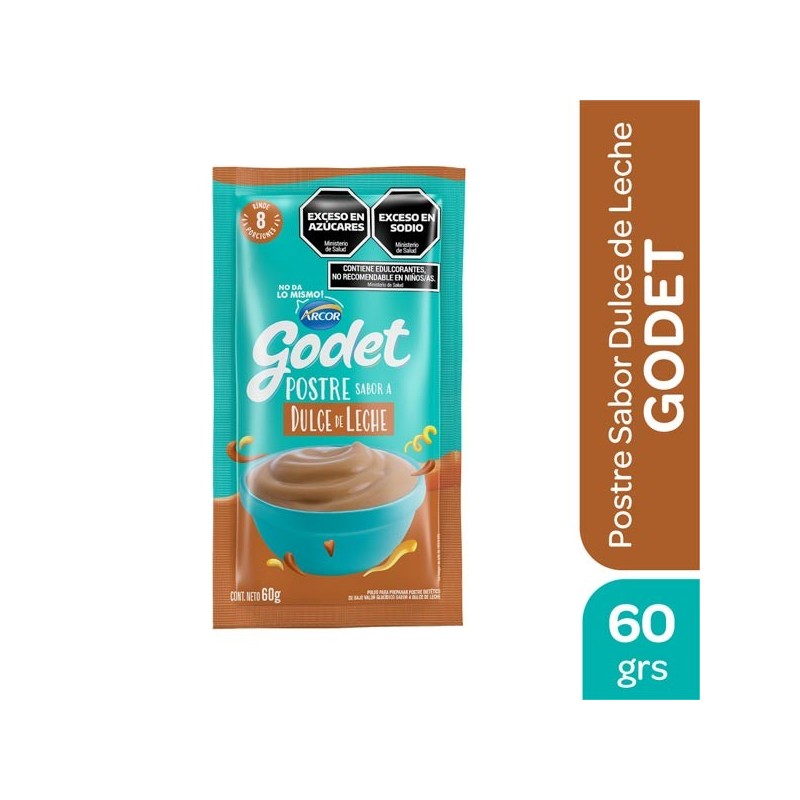 POSTRE GODET DD.LECHE x60g