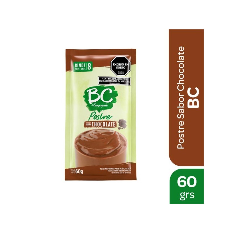 POSTRE BC CHOCOLATE x60g