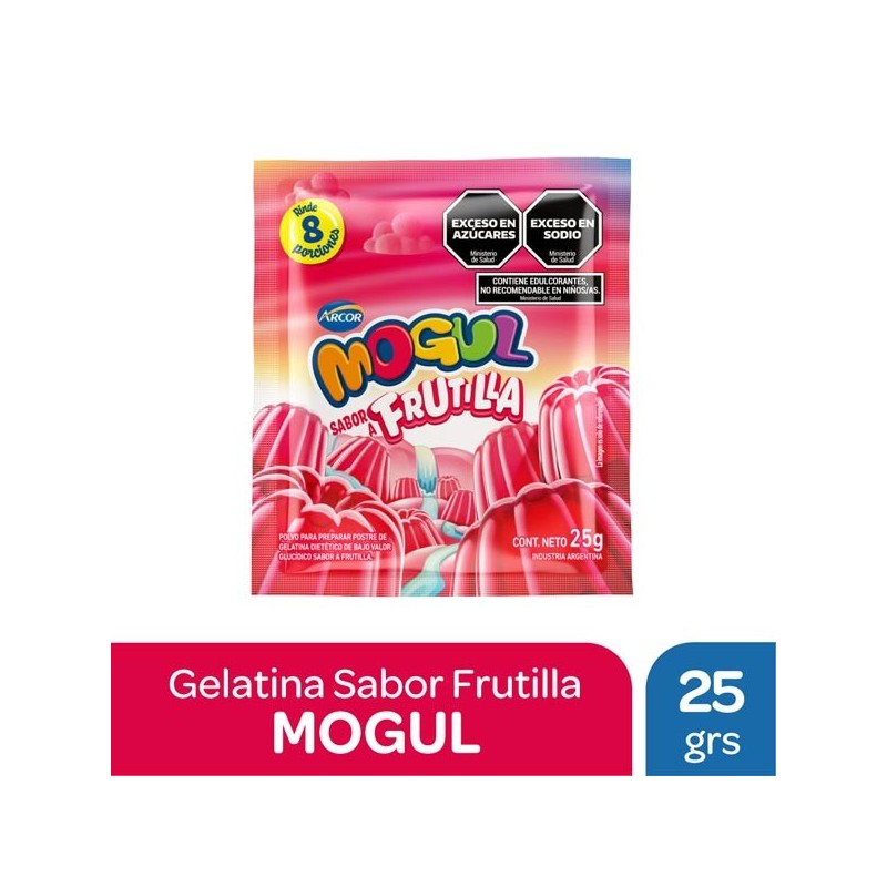 GEL MOGUL FRUTILLA x25gr