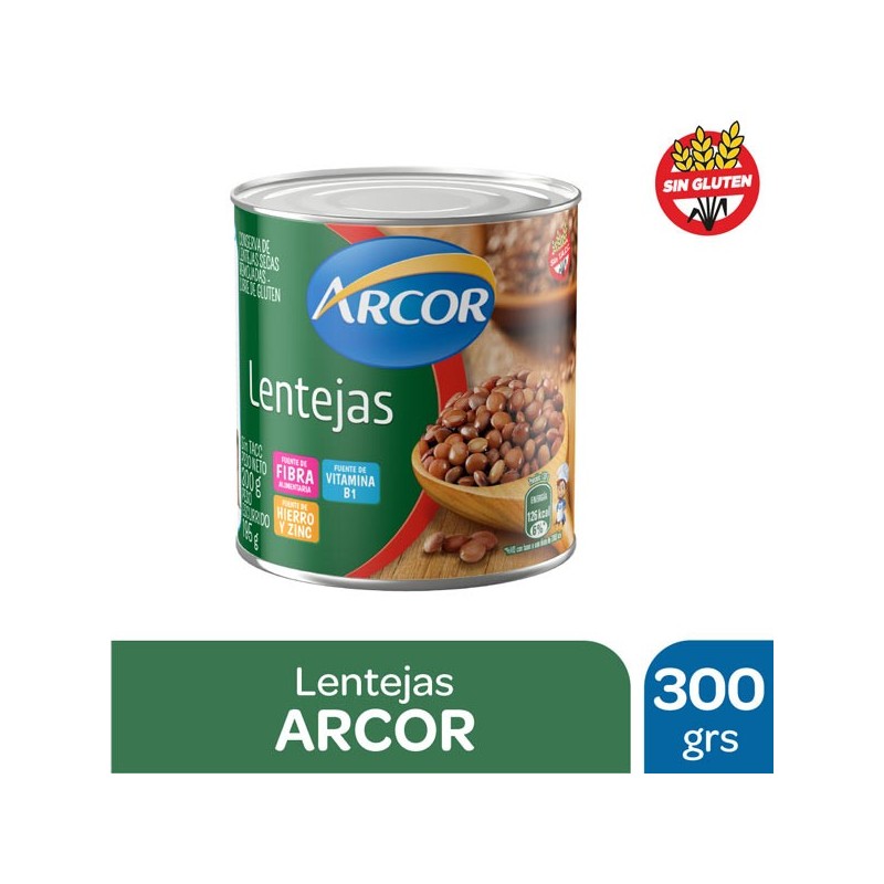 LENTEJAS SEC.REMOJ.ARCORx300g.