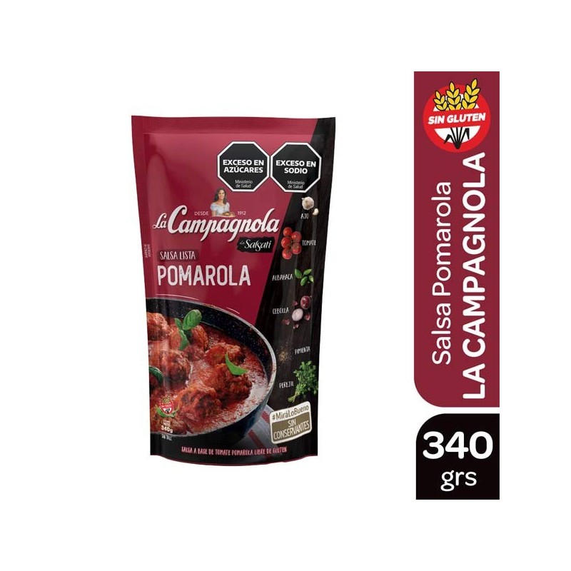 LC SALSA POMAROLA D.PACKx340g.