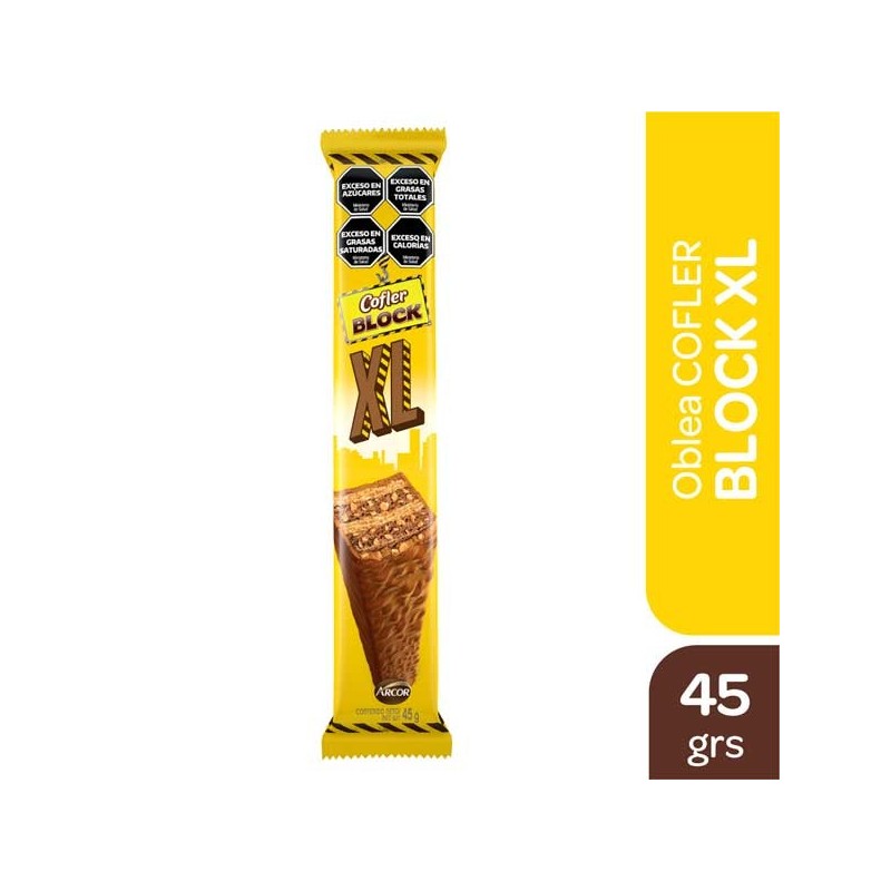 OBLEA COFLER BLOCK XL x45g