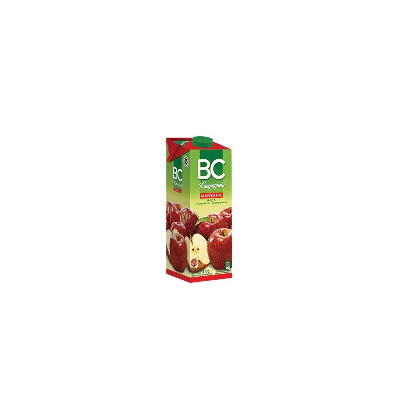 BC JUGO MANZANA X 1LT C/TAPA