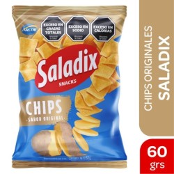 SALADIX CHIPS ORIGINAL x60g