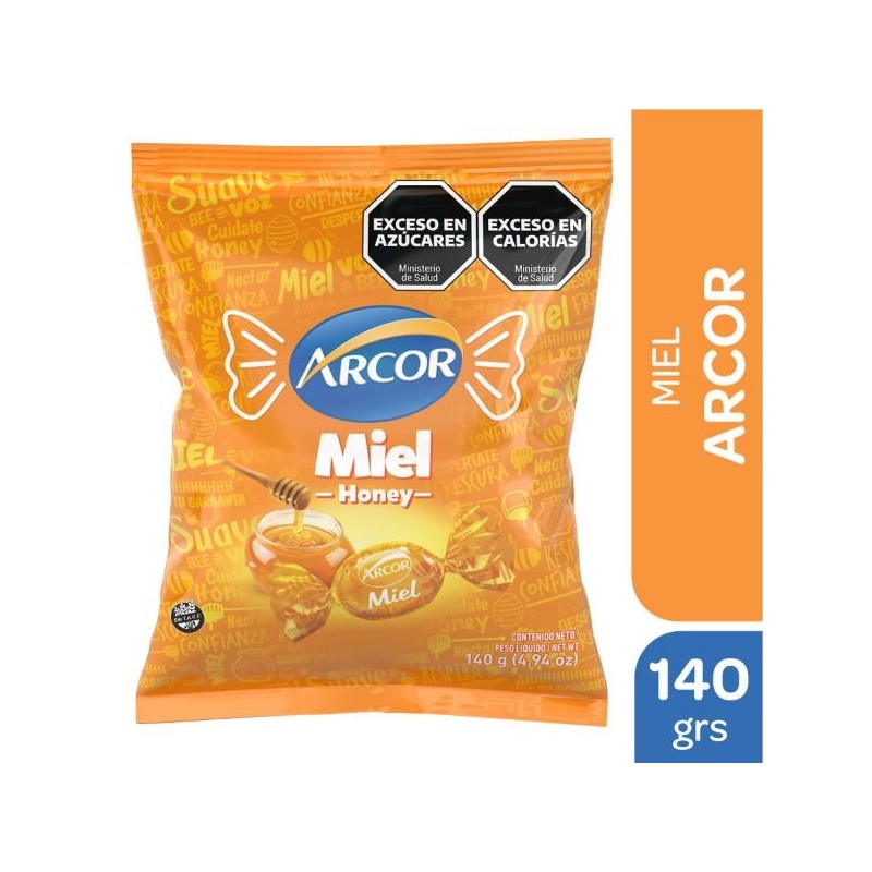 PAQ. CAR. RELLENO MIEL x140g