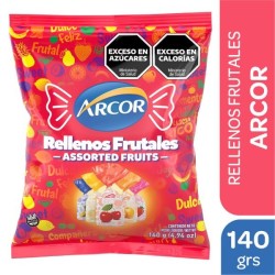 PAQ. CAR. RELLENO FRUTAL x140g